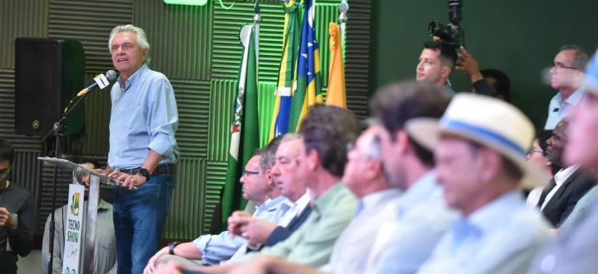 Abertura da Tecnoshow em Rio Verde, contou com a participação do governador Ronaldo Caiado