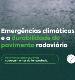 Emergências climáticas e durabilidade do pavimento rodoviário
