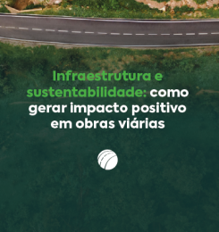 Infraestrutura e sustentabilidade: como gerar impacto positivo em obras viárias