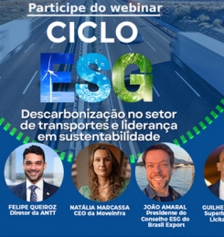 ANTT e Brasil Export promovem webinar sobre descarbonização nos transportes terrestres